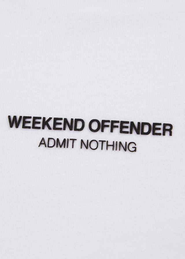 Weekend Offender T-Shirts  WO tee - white 