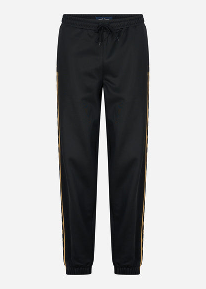 Fred Perry Joggingbroeken  Seasonal taped track pant - black gold 