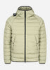 MA.Strum Jassen  Hooded down jacket - tea 