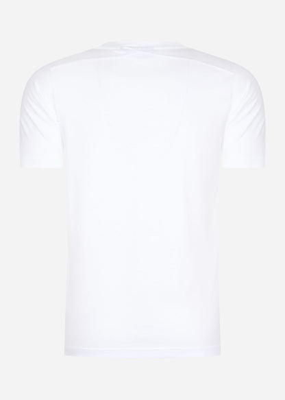 MA.Strum T-shirts  SS icon tee - optic white 