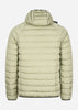 MA.Strum Jassen  Hooded down jacket - tea 