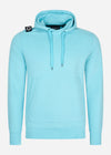 MA.Strum Hoodies  Core overhead hoody - sea blue 