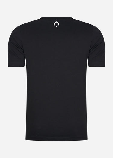 MA.Strum T-shirts  MA.Strum block print tee - jet black 