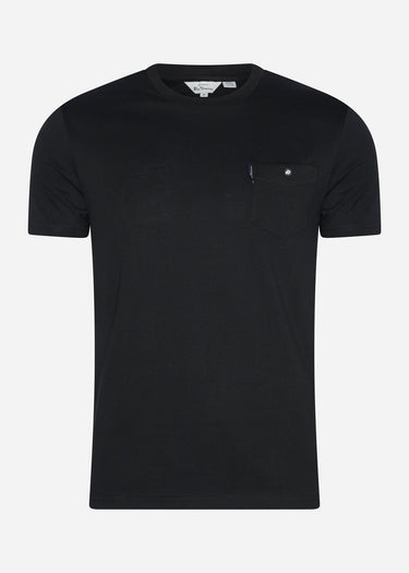 Ben Sherman T-shirts  Signature pocket tee - black 