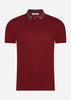 Ben Sherman Polo's  Collar interest polo - red 