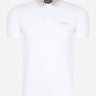 Barbour International Polo's  Ampere polo - white paloma thistle 