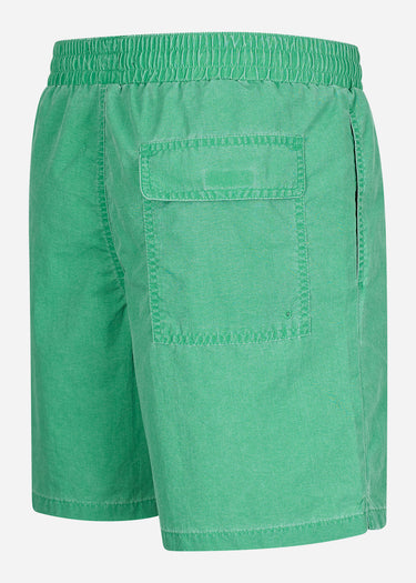 Lyle & Scott Zwembroeken  Salt wash swim shorts - grid green 