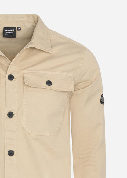 Barbour International Overshirts  Adey overshirt - oyster 