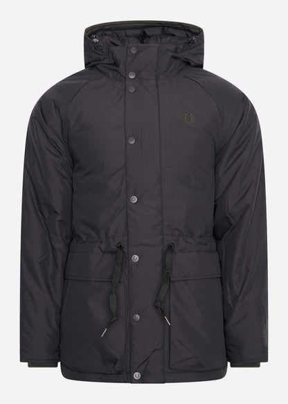 Fred Perry Jassen  Padded zip-through jacket - black 