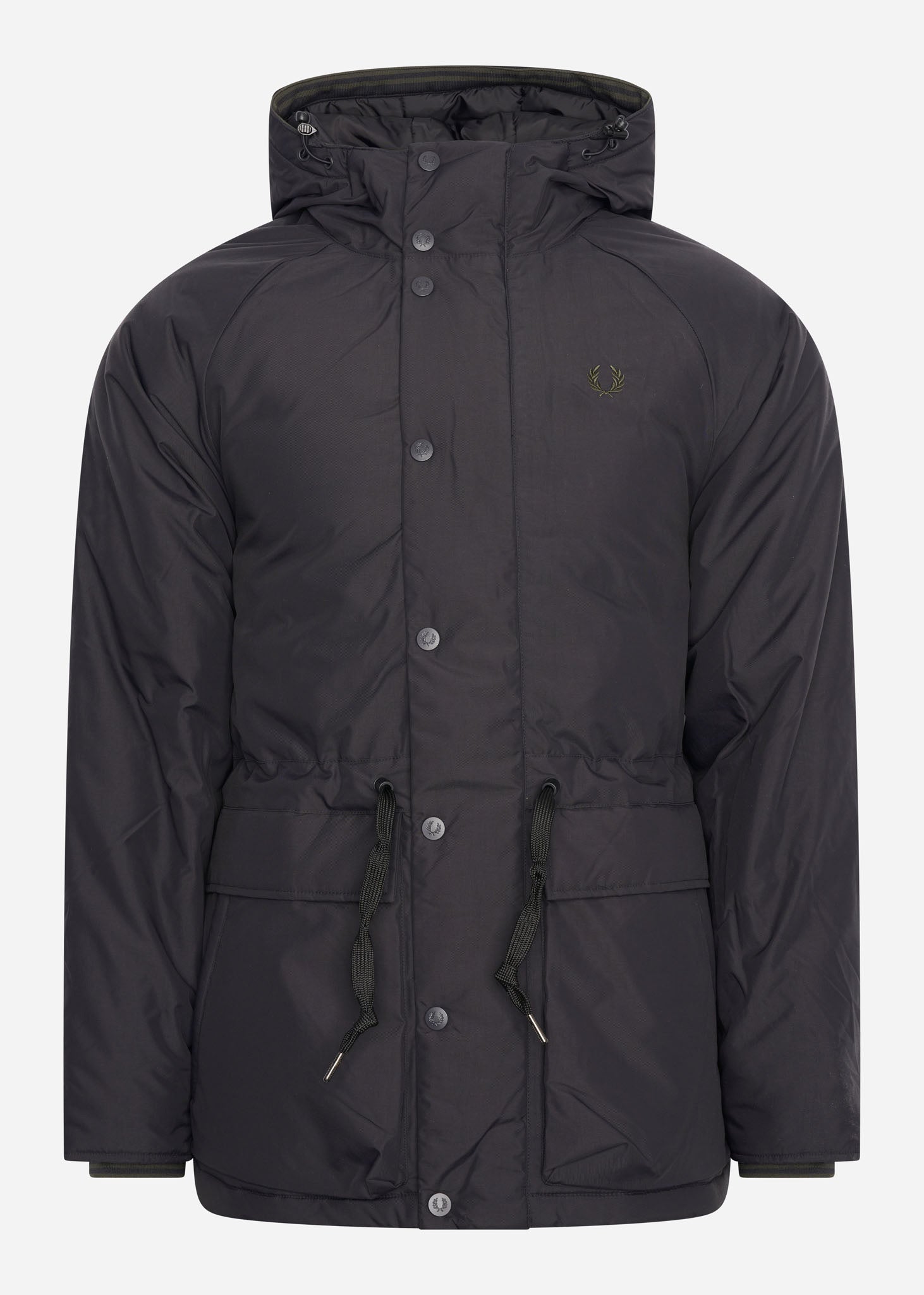 Fred Perry Jassen  Padded zip-through jacket - black 