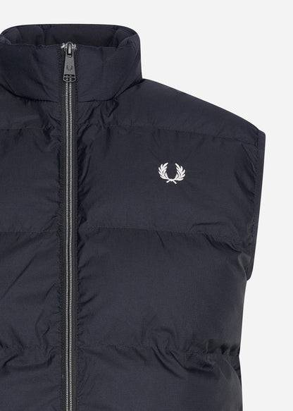 Fred Perry Bodywarmers  Insulated gilet - black 