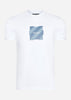 Marshall Artist T-shirts  Chevron box logo t-shirt - white 