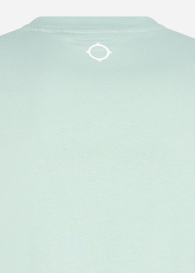 MA.Strum T-Shirts  MA.Strum block print tee - sea green 