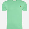Lyle & Scott T-shirts  Plain t-shirt - green glaze 