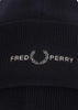 Fred Perry Mutsen  Graphic beanie - black 