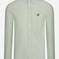 Lyle & Scott Overhemden  Oxford shirt - fern green white 