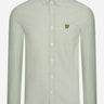 Lyle & Scott Overhemden  Oxford shirt - fern green white 