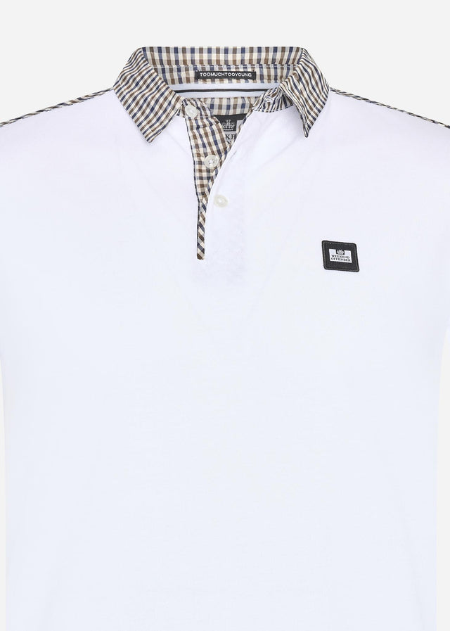 Weekend Offender Poloshirts  Costa - white 