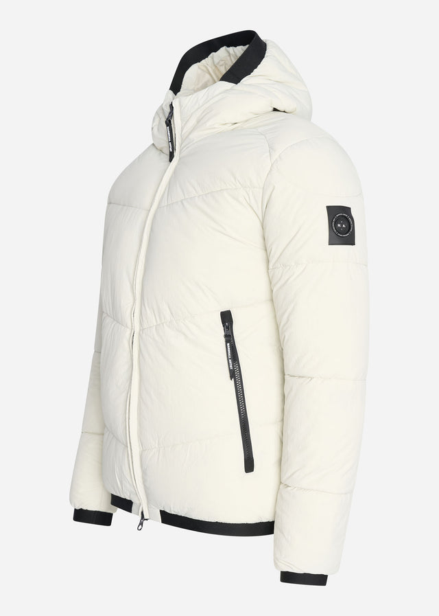 Marshall Artist Jacken  Transalpino bubble jacket - bone 