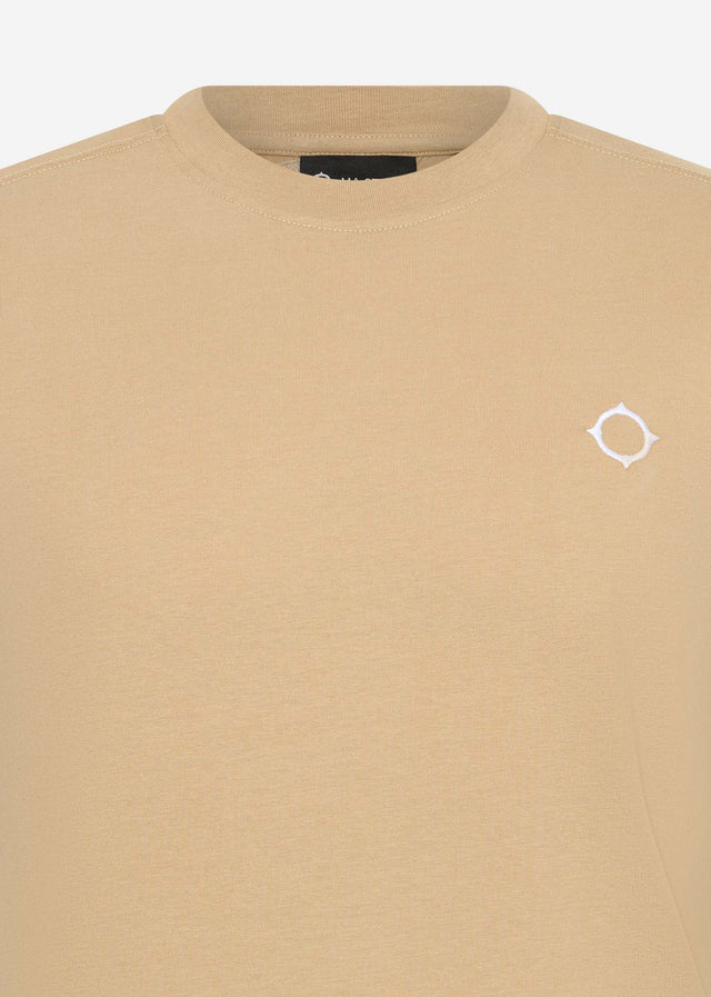 MA.Strum T-Shirts  SS icon tee - sand 