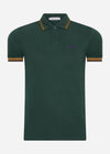 Ben Sherman Polo's  Signature polo - dark green 