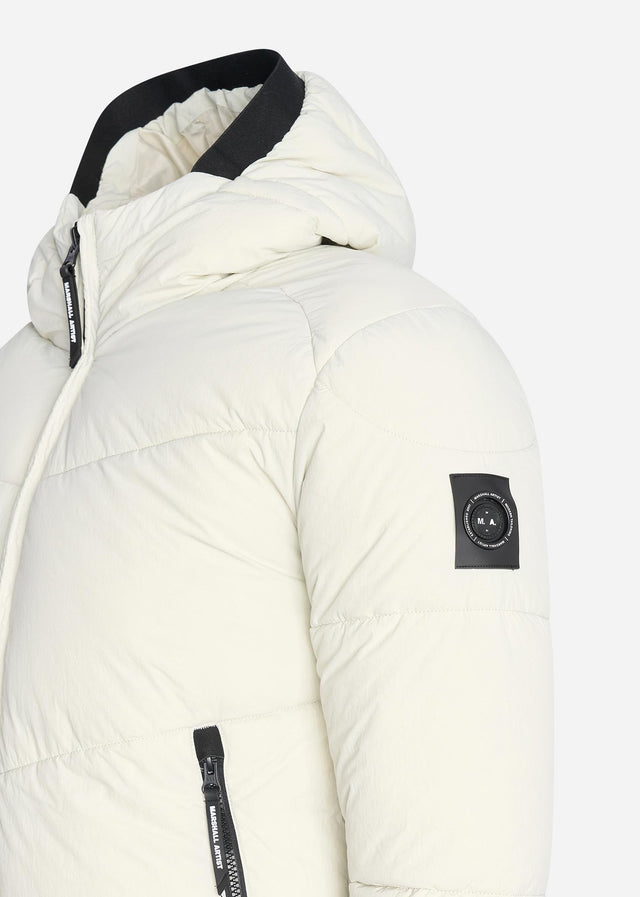 Marshall Artist Jacken  Transalpino bubble jacket - bone 