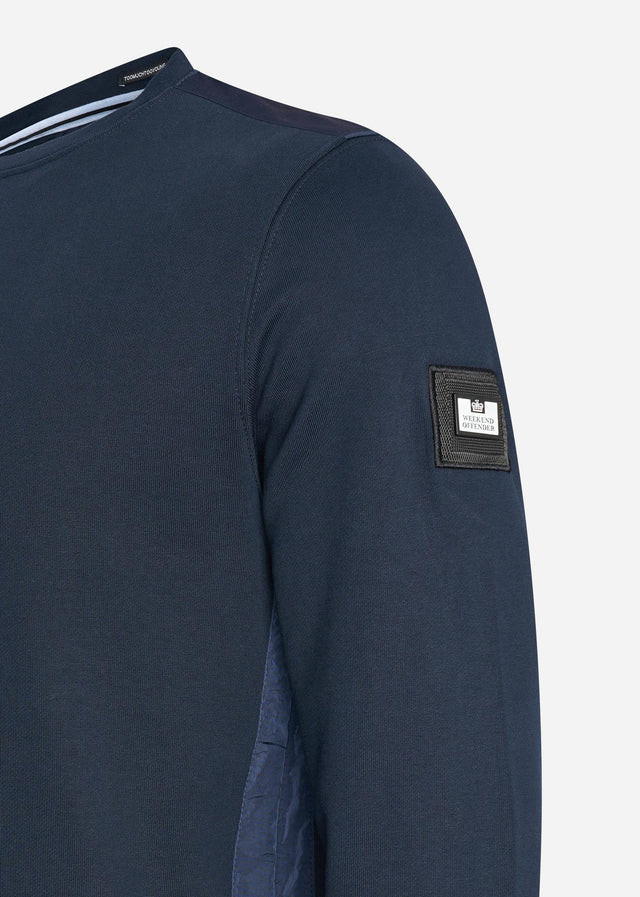 Weekend Offender Pullover  F bomb - navy 