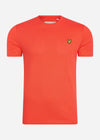 Lyle & Scott T-shirts  Plain t-shirt - red flyer 