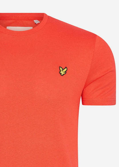 Lyle & Scott T-shirts  Plain t-shirt - red flyer 