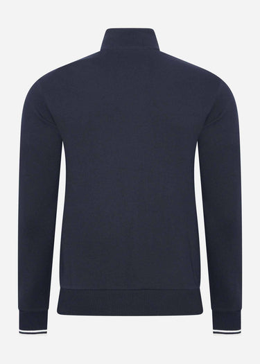 Fred Perry Truien  Half zip sweatshirt - navy 