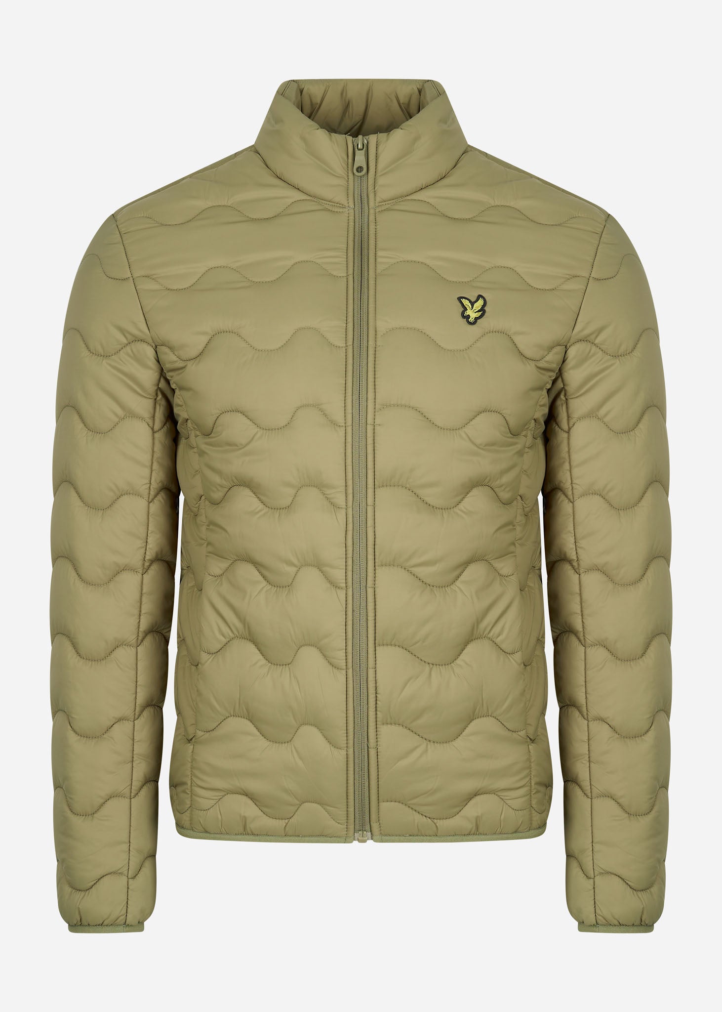 Lyle & Scott Jassen  Crest quilted jacket - seaweed 