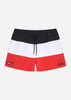 Ellesse Zwembroeken  Cielo swim short - black red 