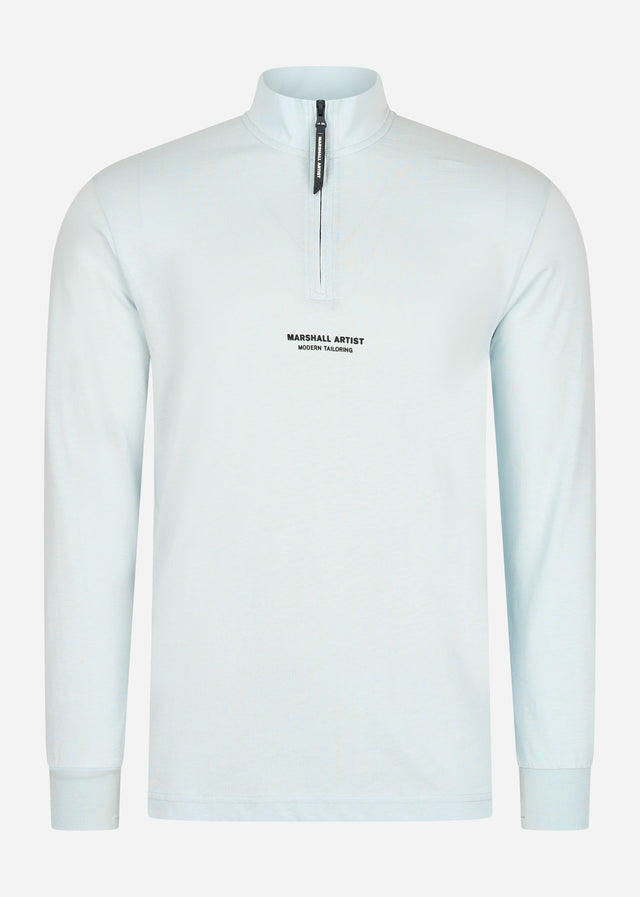 Marshall Artist Pullover  Siren 1/4 zip - dolphin grey 