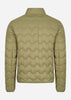 Lyle & Scott Jassen  Crest quilted jacket - seaweed 