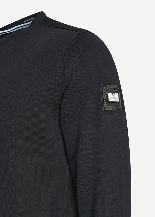 Weekend Offender Pullover  F bomb - black 