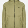 Lyle & Scott Jassen  Garment dyed zip through jacket - seaweed 