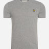 Lyle & Scott T-shirts  Plain t-shirt - mid grey marl 
