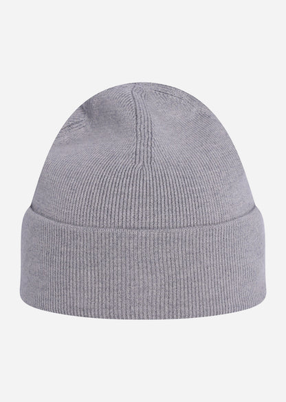 Fred Perry Mutsen  Merino wool beanie - steel marl 