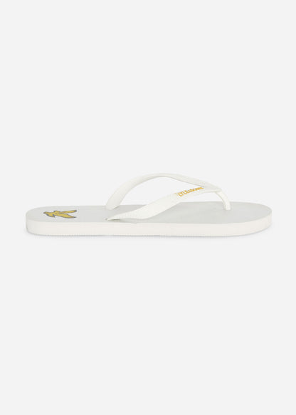 Lyle & Scott Slippers  Flip flop - white 