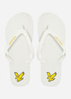 Lyle & Scott Slippers  Flip flop - white 