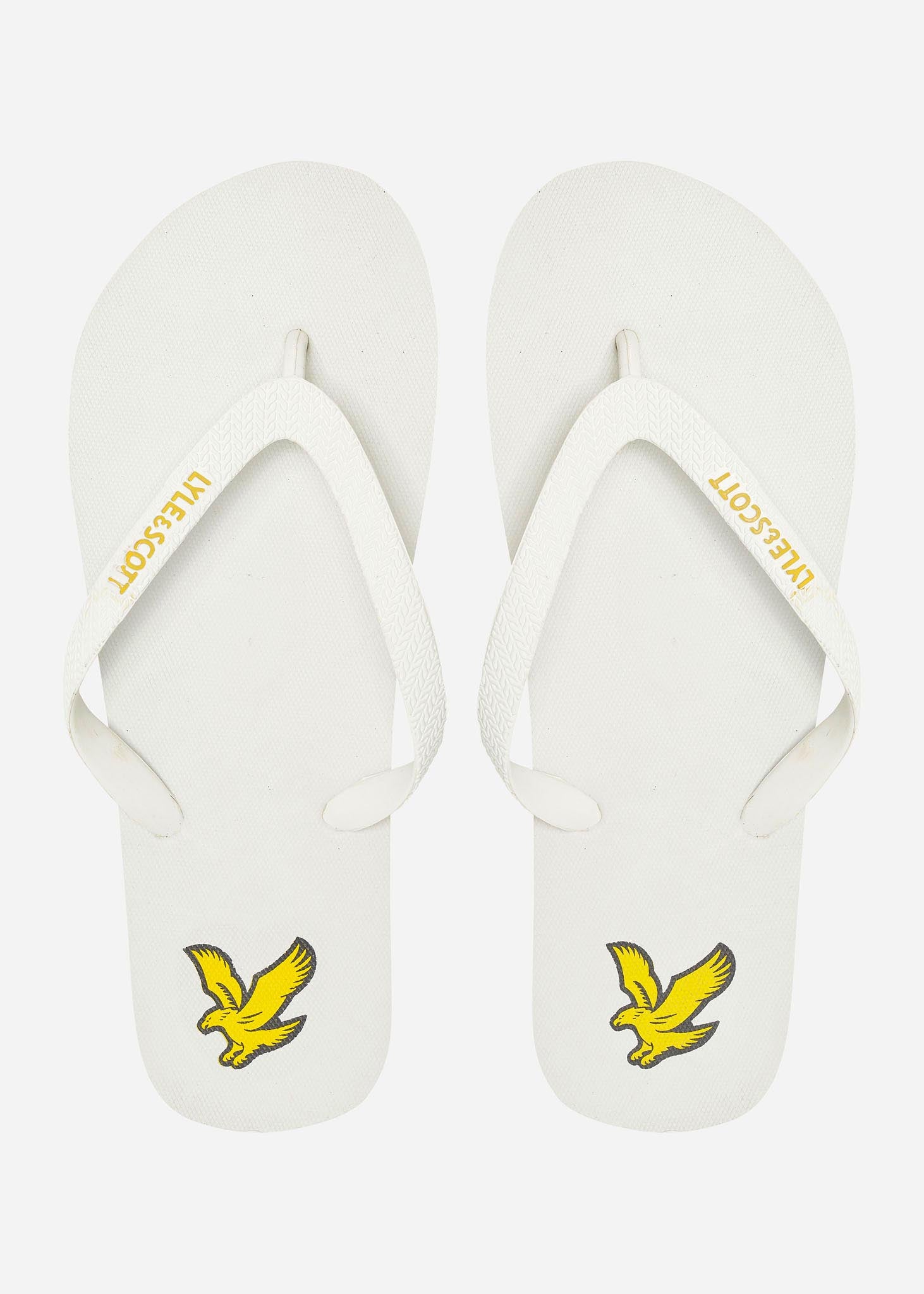 Lyle & Scott Slippers  Flip flop - white 