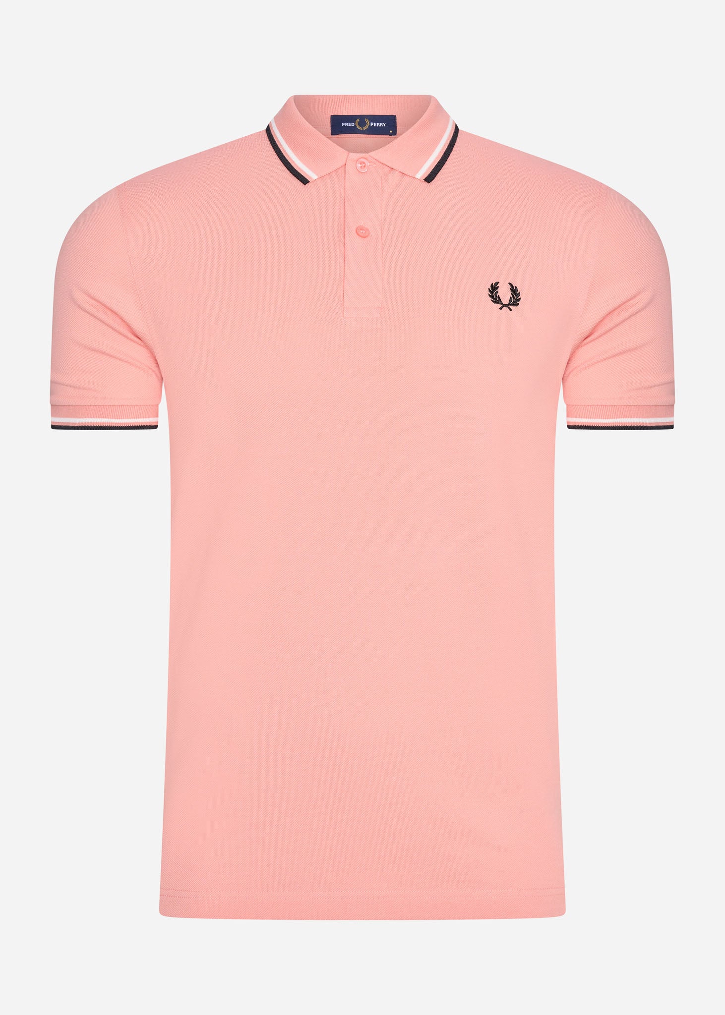 Fred Perry Polo's  Twin tipped fred perry shirt - pink peach 