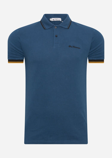 Ben Sherman Polo's  Signature polo - dark blue 