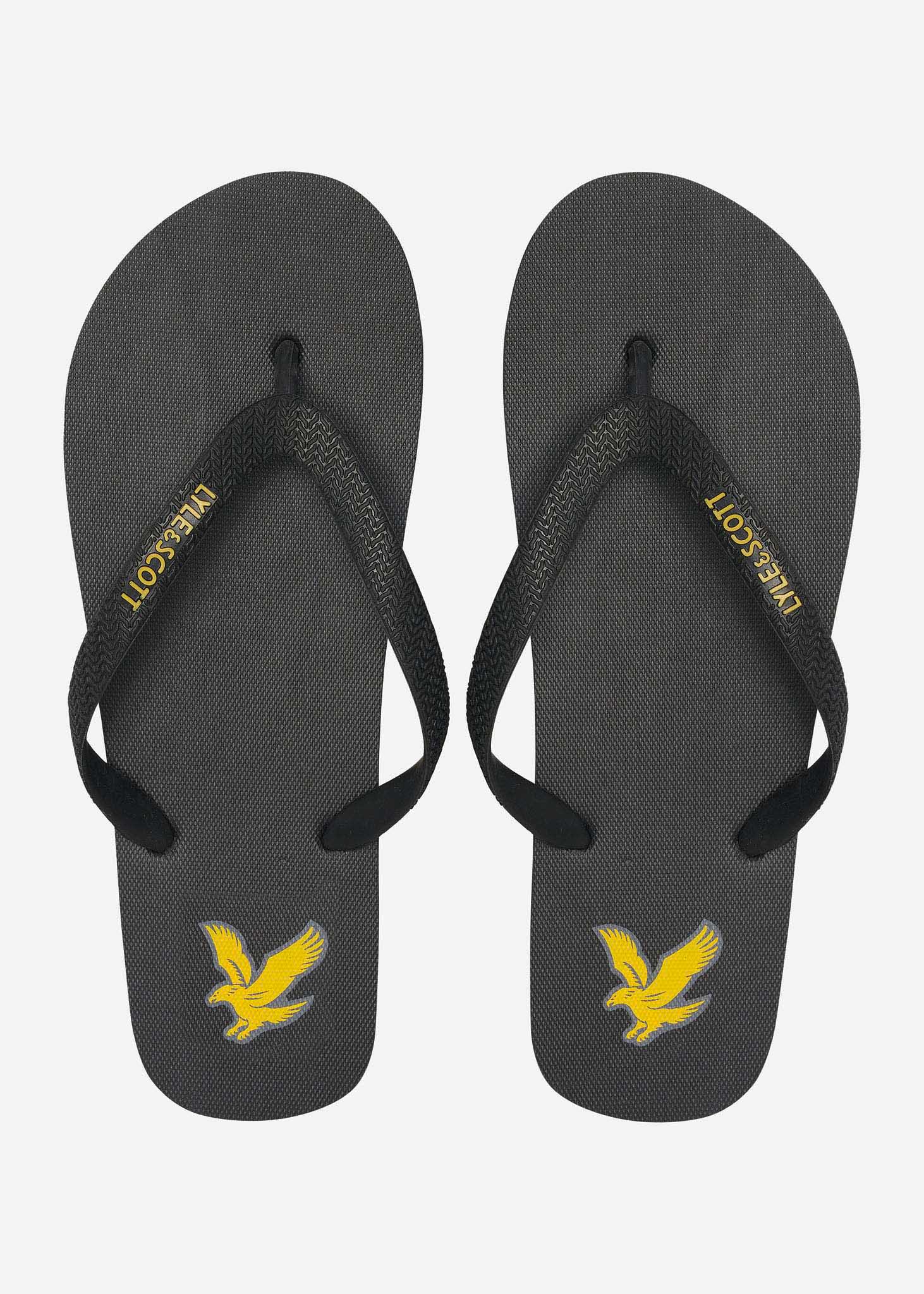 Lyle & Scott Slippers  Flip flop - true black 