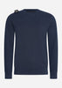 MA.Strum Truien  Core crew sweat - ink navy 