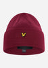 Lyle & Scott Mutsen  Beanie - burgundy 