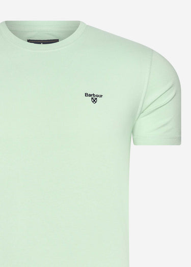 Barbour T-shirts  Sports tee - dusty mint 