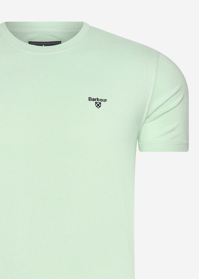 Barbour T-Shirts  Sports tee - dusty mint 