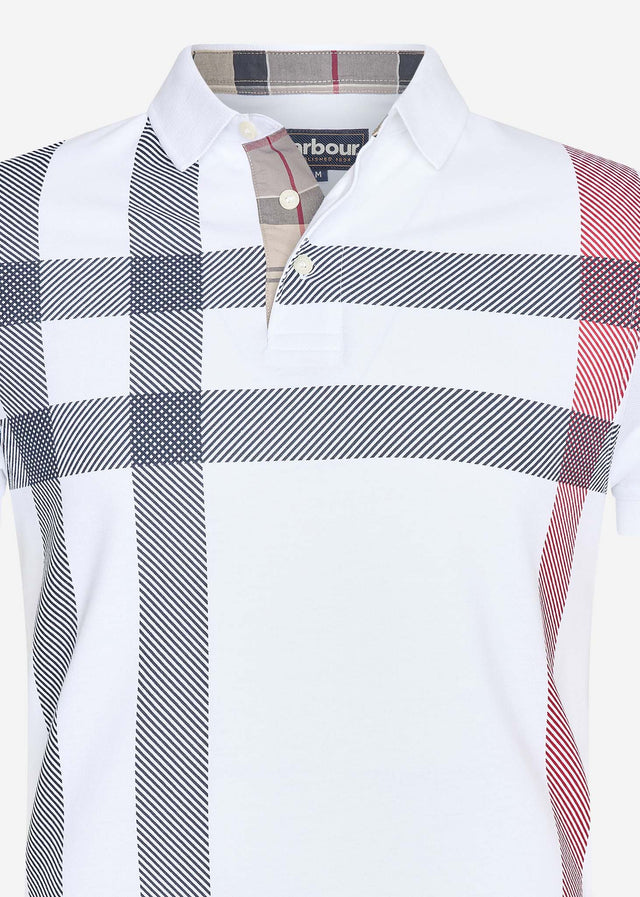 Barbour Poloshirts  Blaine polo - white 