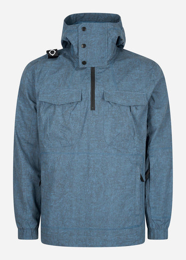 MA.Strum Jassen  Tie dye smock - ink navy 